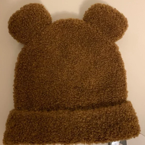 Accessories | Women Teddy Wool Soft Brown Bear Hat | Poshmark display picture 2